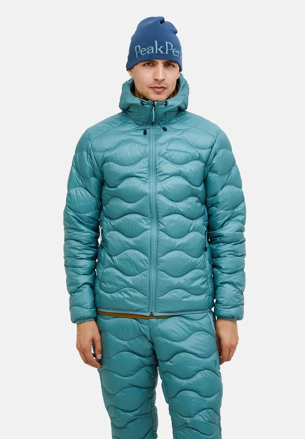 HELIUM HOOD - Daunenjacke - tuerkis
