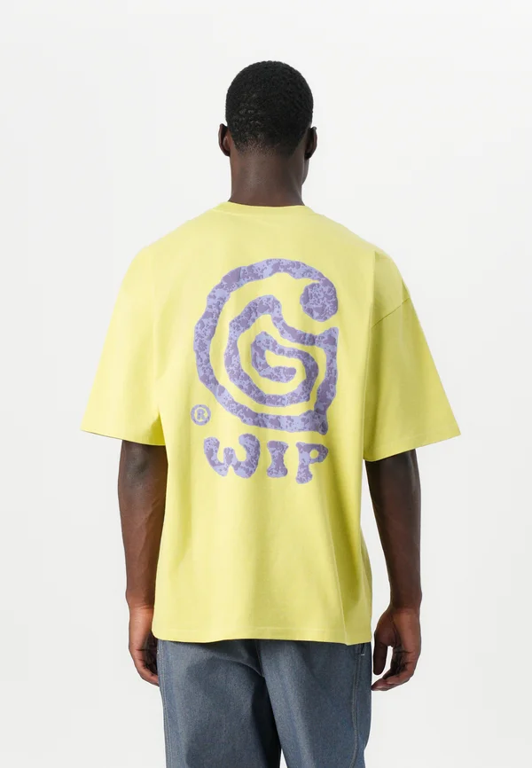 HELIX - T-Shirt print - yellow