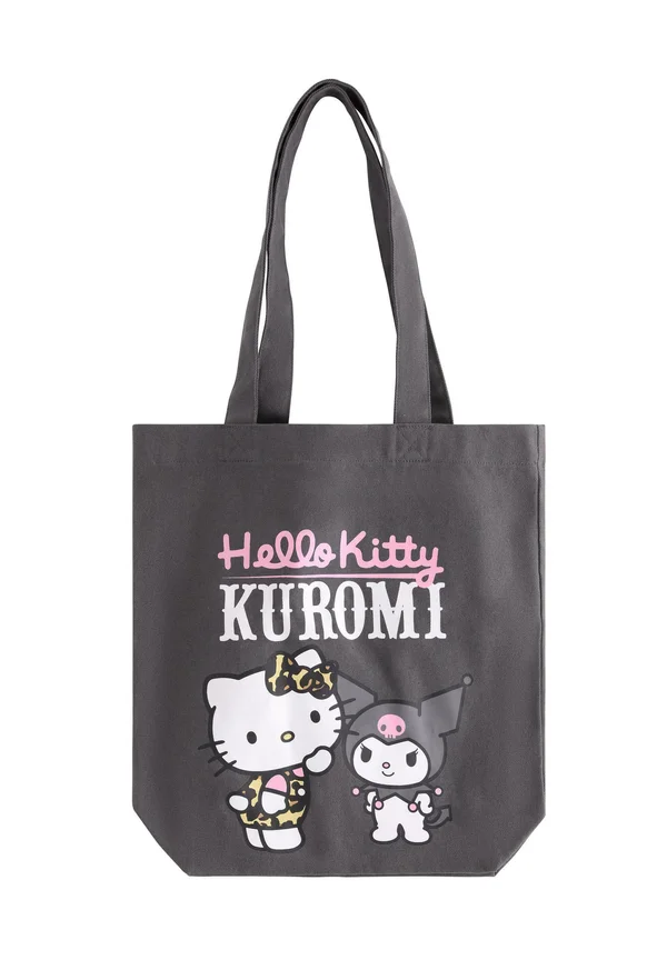HELLO KITTY - Shopping Bag - dark dusty grey