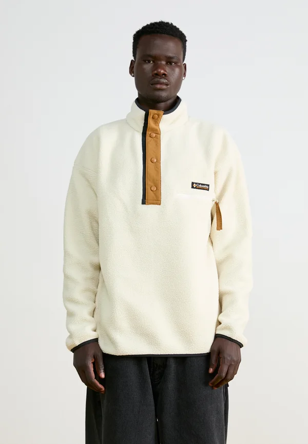 HELVETIA™ II HALF SNAP - Fleecepullover - chalk
