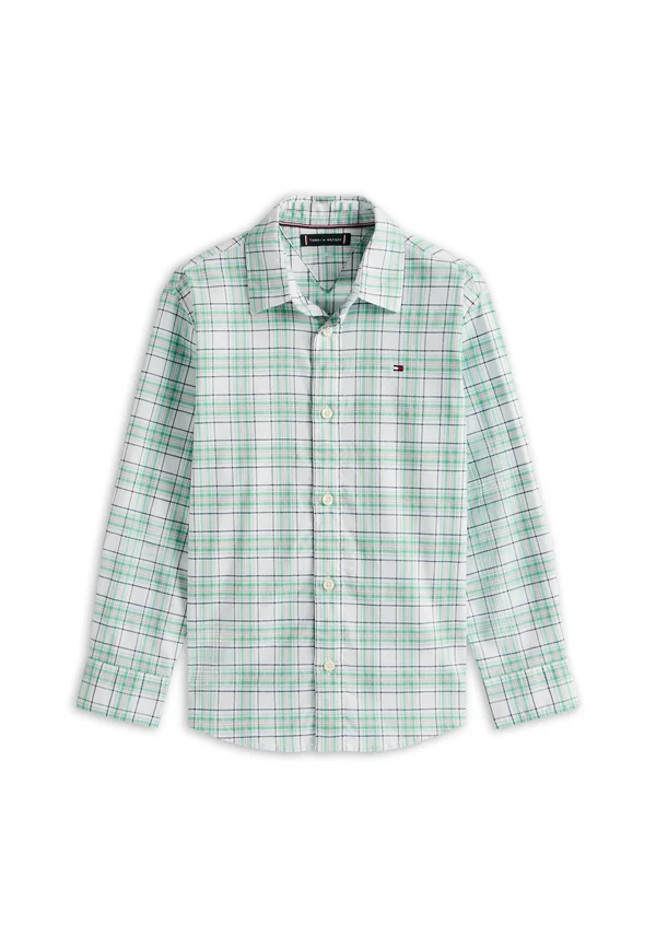 Hemd - aquamarine green check