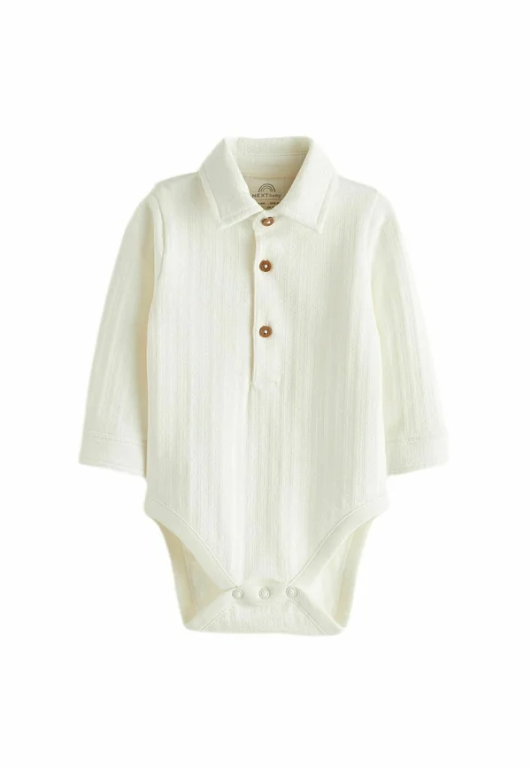 Hemd - white textured