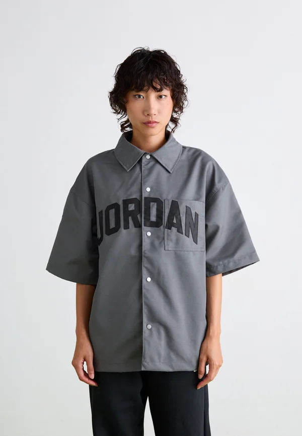 Hemdbluse - iron grey/dark smoke grey