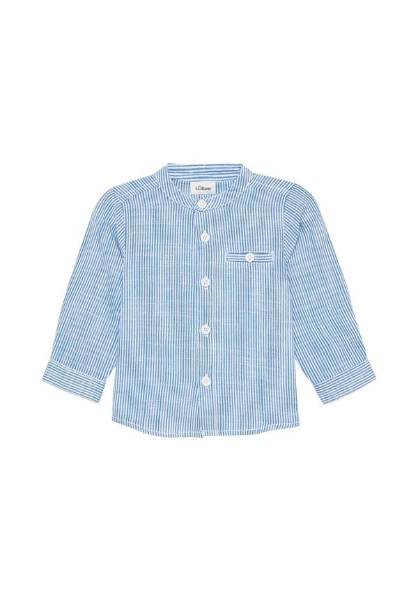 Hemdbluse - royalblau