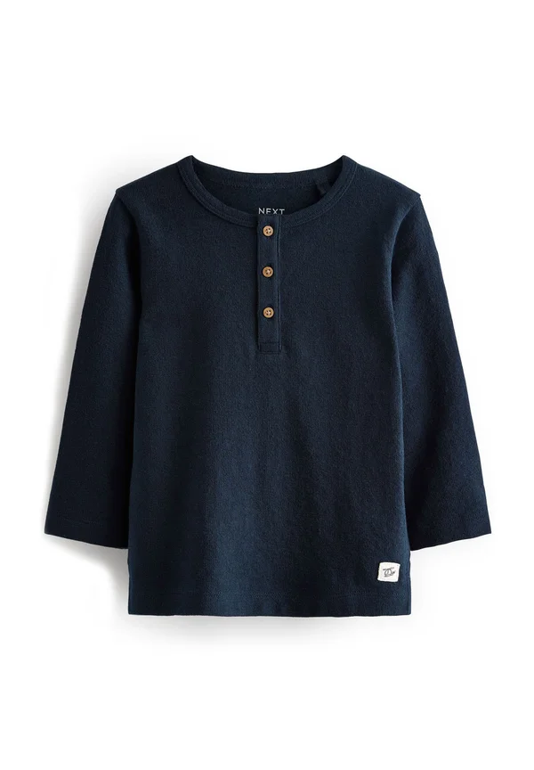 HENLEY NECK STANDARD - Langarmshirt - navy