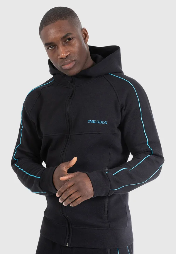 HENRI - Sweatjacke - schwarz