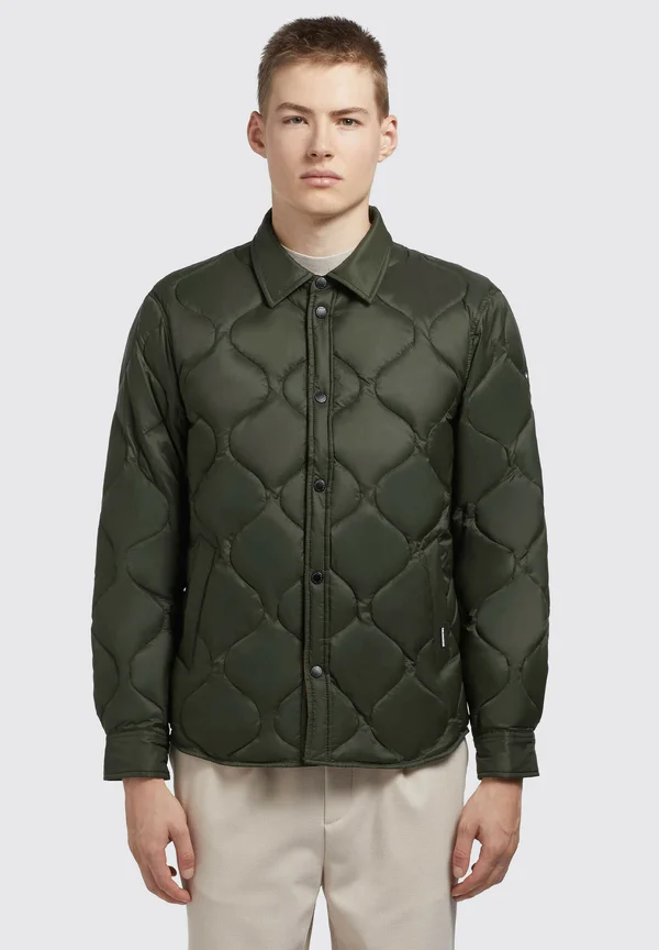 HENRO - Übergangsjacke - Übergangsjacke - dunkeloliv