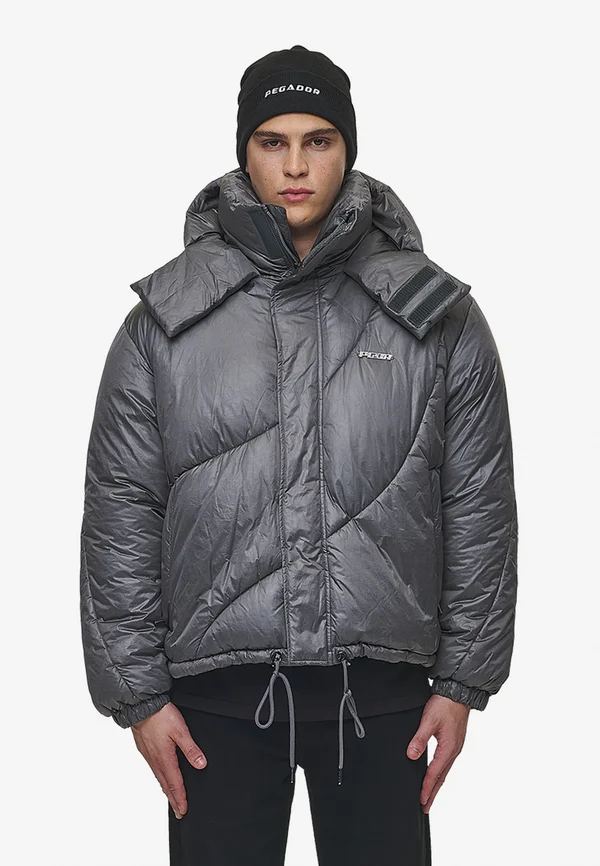 HENRY VINTAGE OVERSIZED PUFFER JACKET - Winterjacke - anthracite