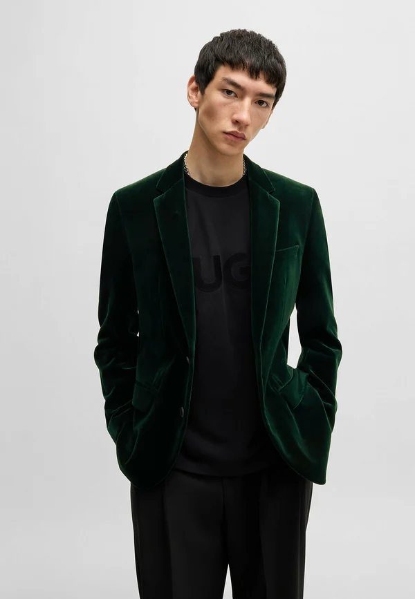 HENRY232X - Sakko - dark green two