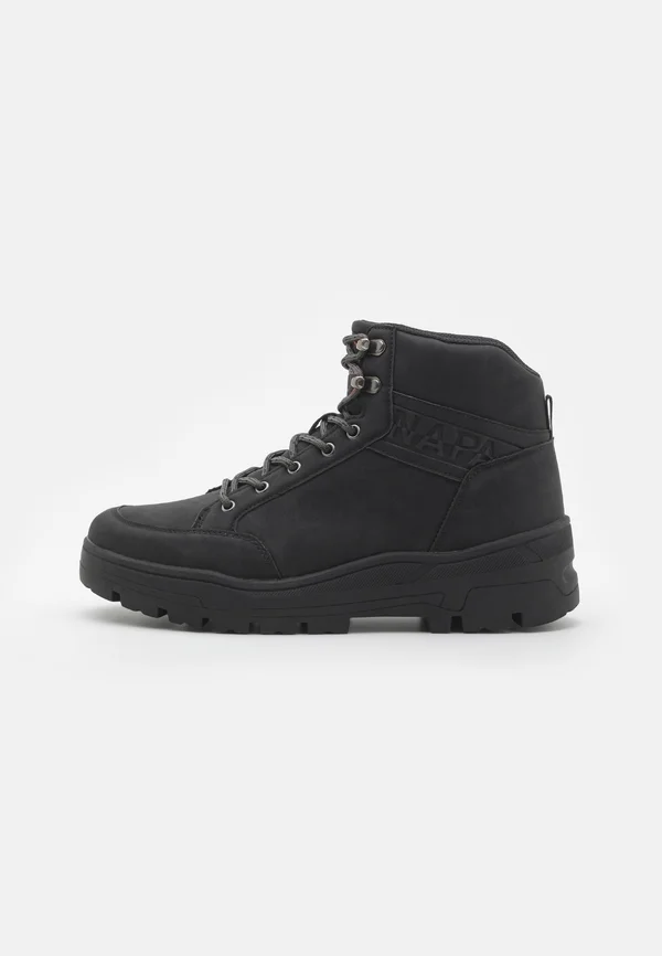 HERB - Schnürstiefelette - black