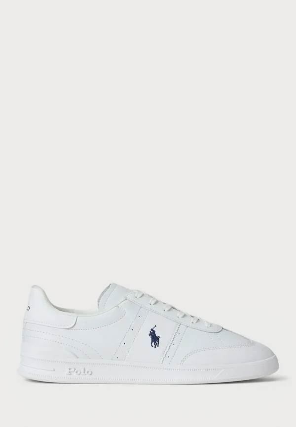 HERITAGE AERA LEATHER SNEAKER - Sneaker low - white/navy