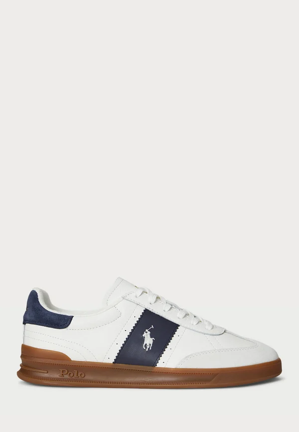 HERITAGE AERA LEATHER SNEAKER UNISEX - Sneaker low - off white/navy