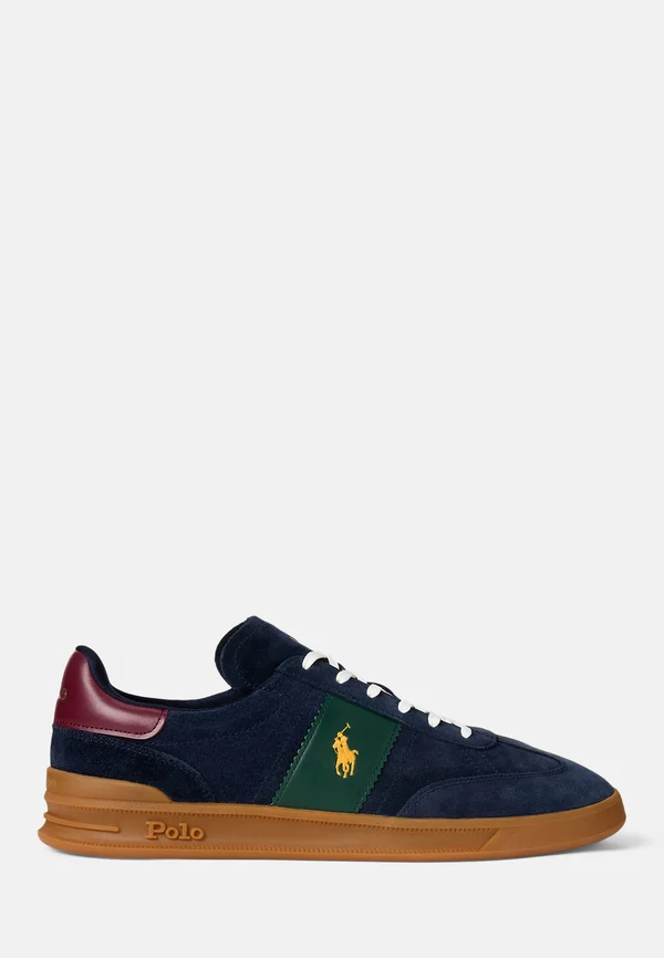 HERITAGE AERA SUEDE SNEAKER UNISEX - Sneaker low - navy/wine/forest