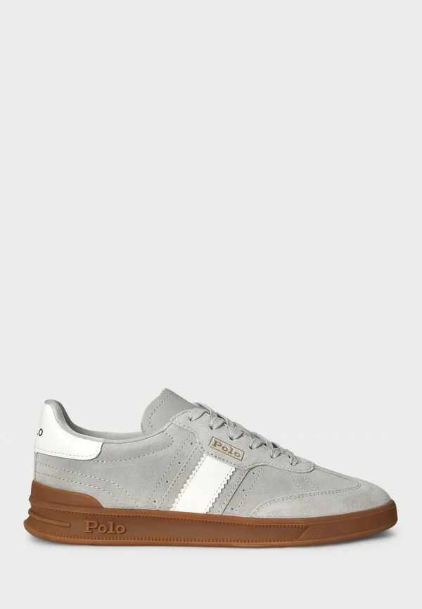 HERITAGE AERA SUEDE TRAINER - Sneaker low - taupe grey/deckwash white
