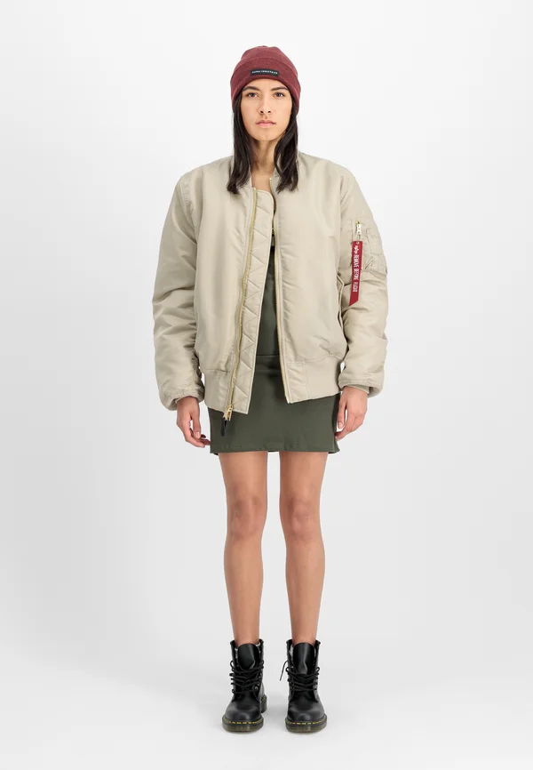 HERITAGE - Bomberjacke - organic beige