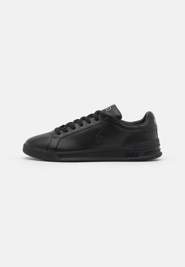 HERITAGE COURT II LEATHER TRAINER - Sneaker low - black