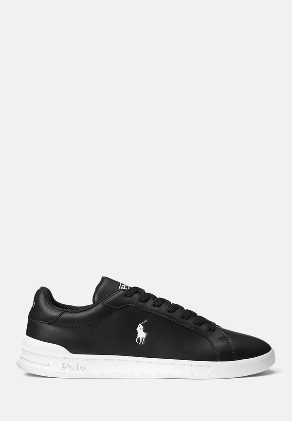 HERITAGE COURT II LEATHER TRAINER - Sneaker low - black/white