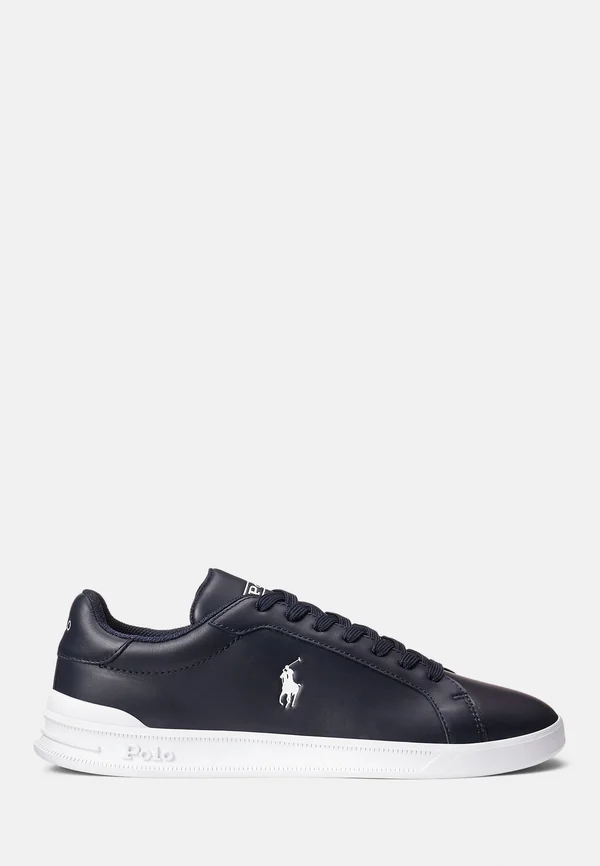 HERITAGE COURT II LEATHER TRAINER - Sneaker low - navy/white