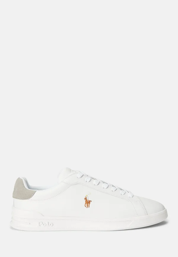 HERITAGE COURT II LEATHER TRAINER - Sneaker low - white/grey
