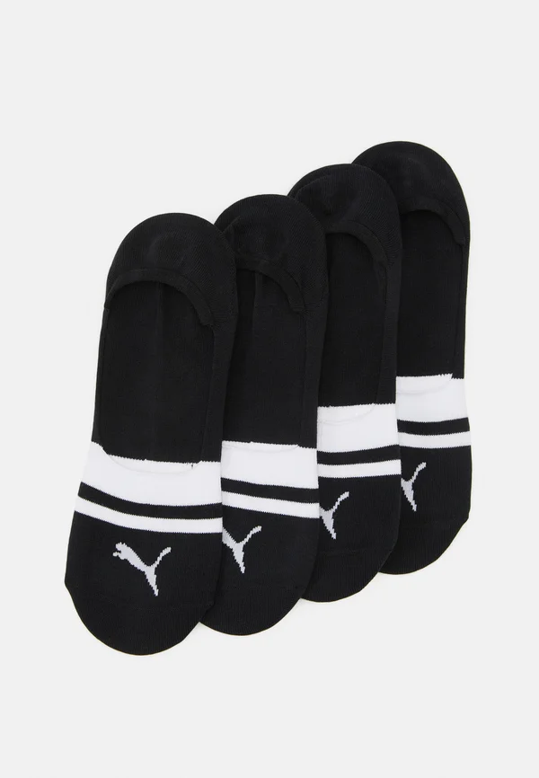 HERITAGE FOOTIE UNISEX 4 PACK - Socken - black