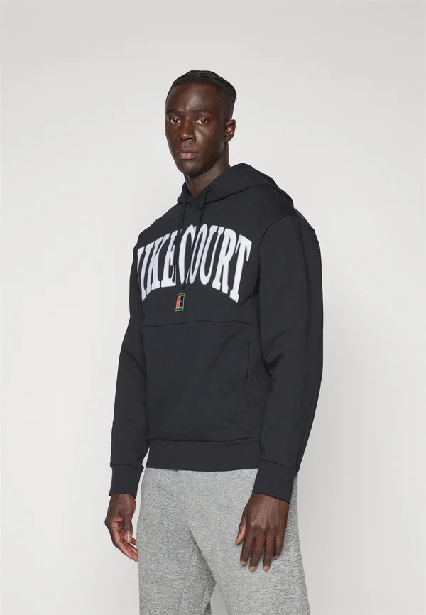 HERITAGE - Kapuzenpullover - black/white/flat pewter