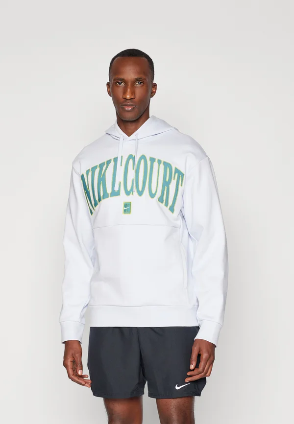 HERITAGE - Kapuzenpullover - football grey/mineral teal/high voltage