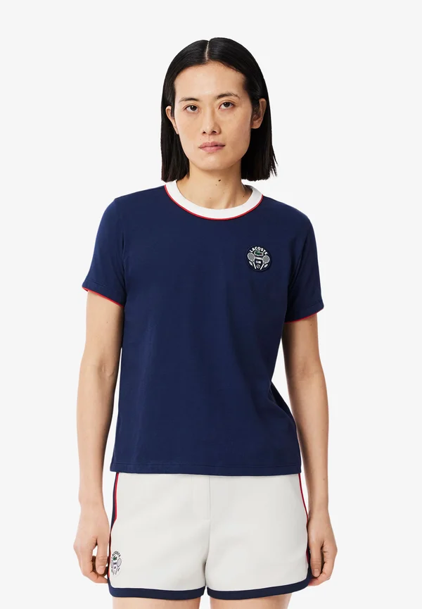 HERITAGE - Kurze Sporthose - flour navy blue