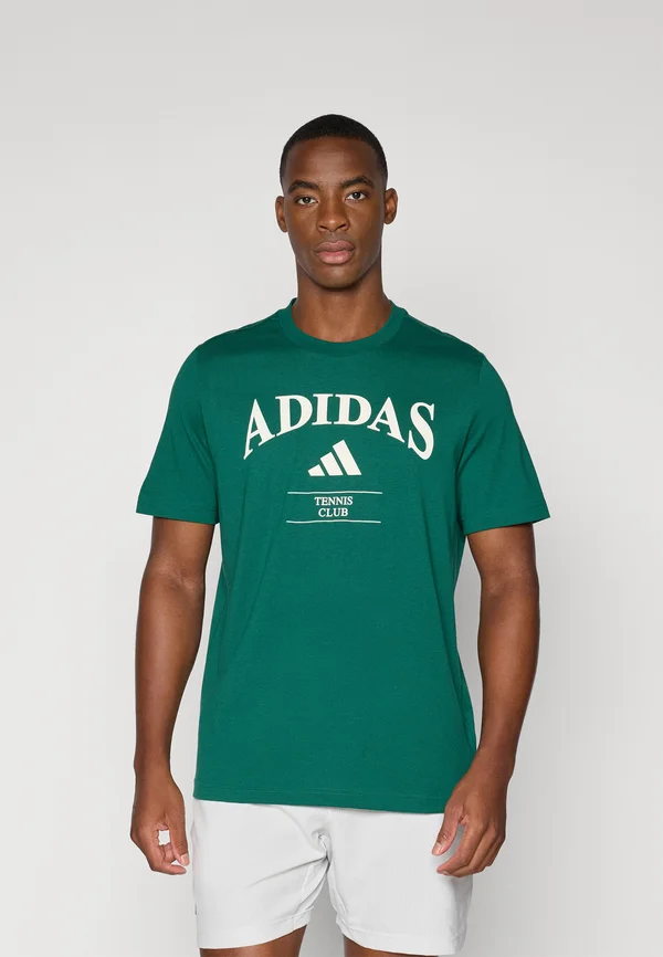 HERITAGE TENNIS GRAPHIC TEE - Sport T-Shirt - collegiate green