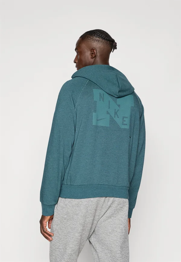 HERITAGE TOP - Kapuzenpullover - seaweed/heather/pale ivory