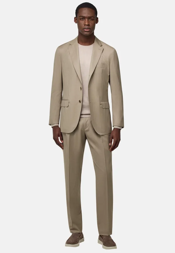 HERRINGBONE SET - Anzug - beige