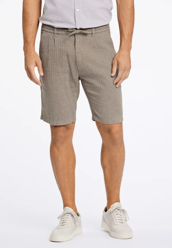 HERRINGBONE - Shorts - army