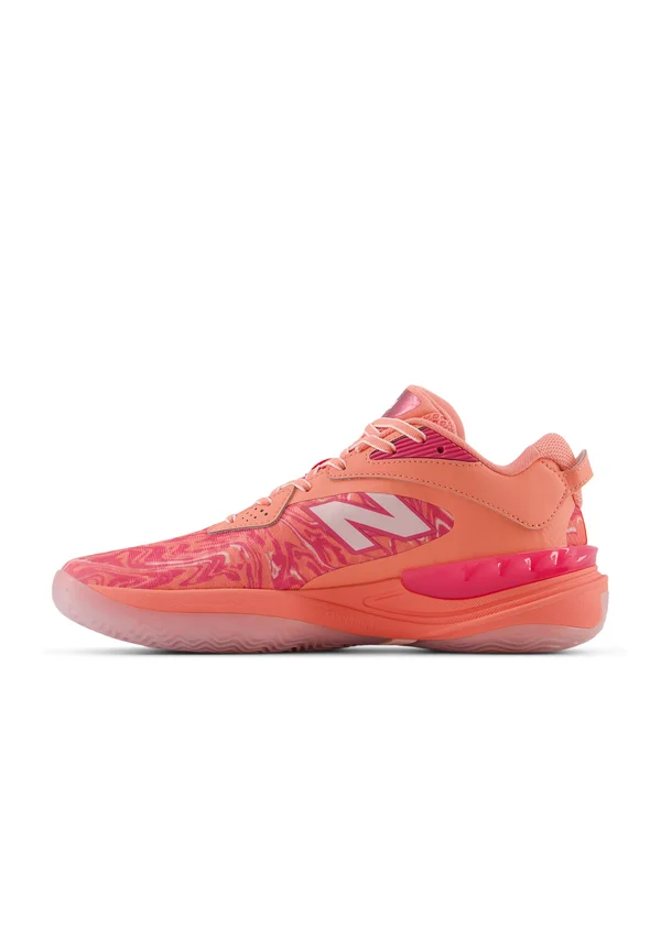 HESI LOW V2 UNISEX - Basketballschuh - sunfade red