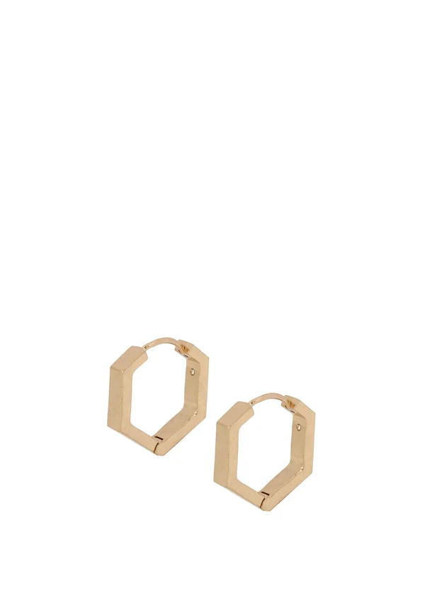 HEXAGON - Ohrringe - gold-coloured