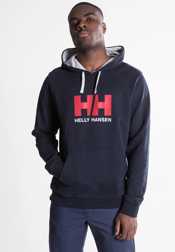 HH LOGO - Kapuzenpullover - navy