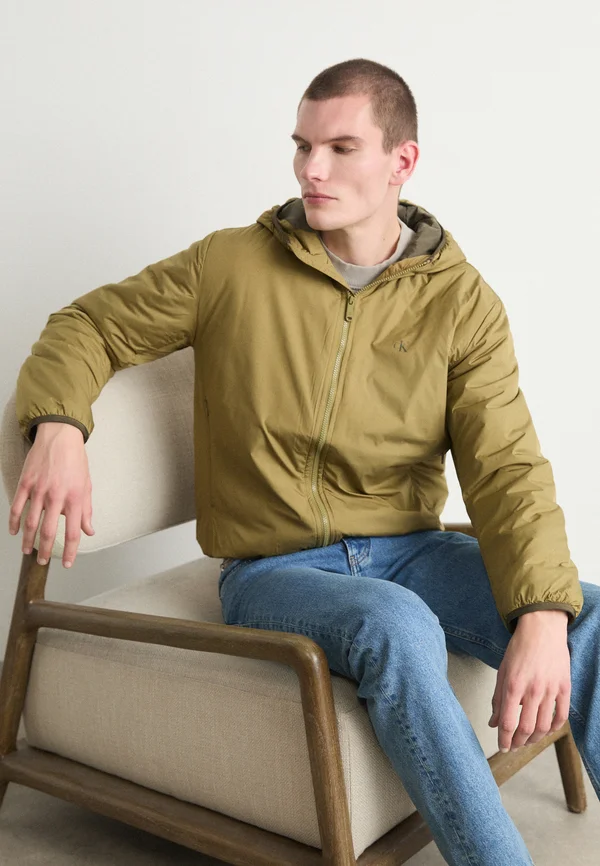 HI NECK JACKET - Übergangsjacke - gothic olive
