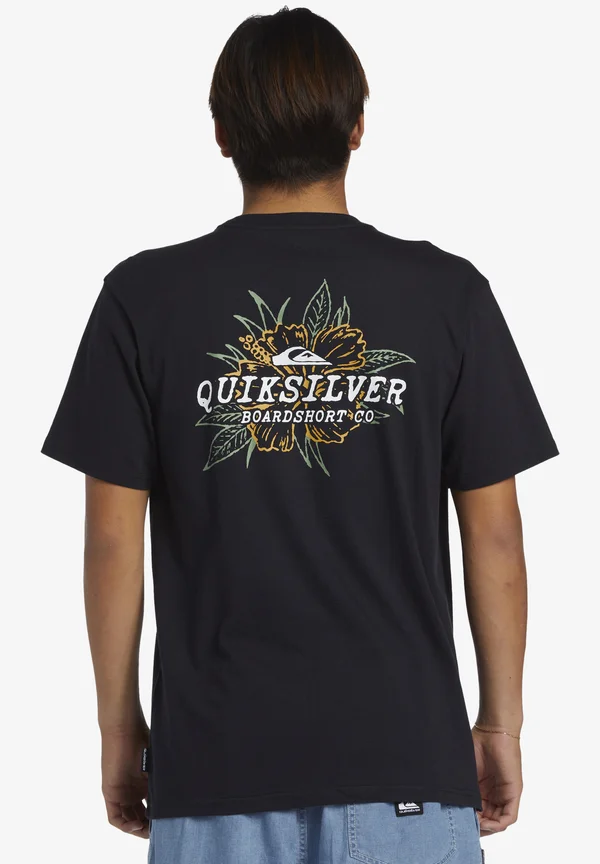 HIBISCUS MOR - T-Shirt print - black