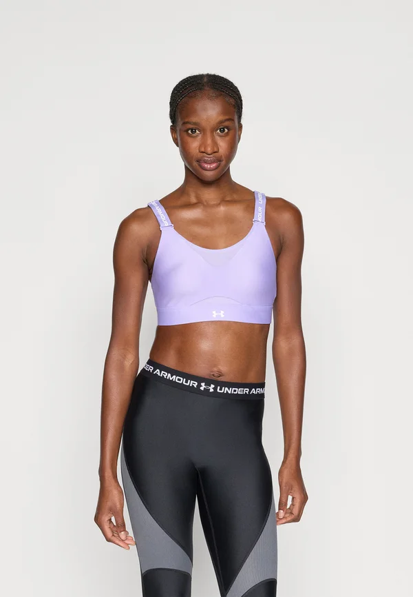 HIGH BRA - Sport-BH mit starker Stützkraft - lilac/white