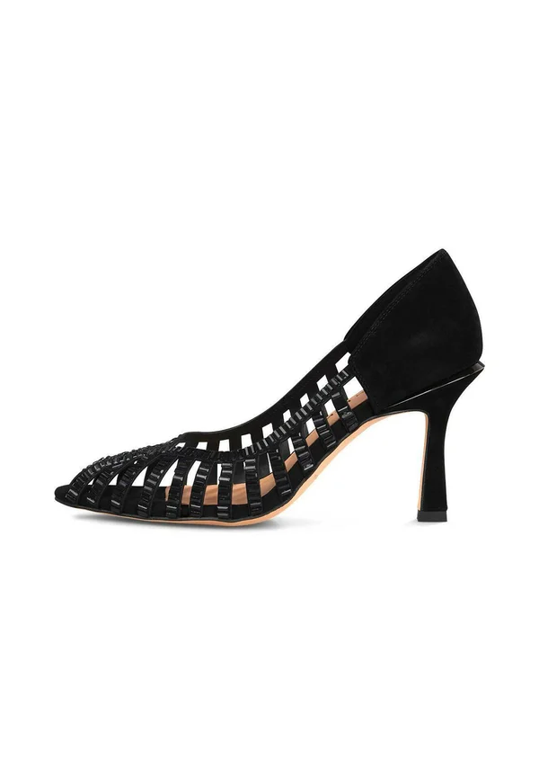 High Heel Peeptoe - black
