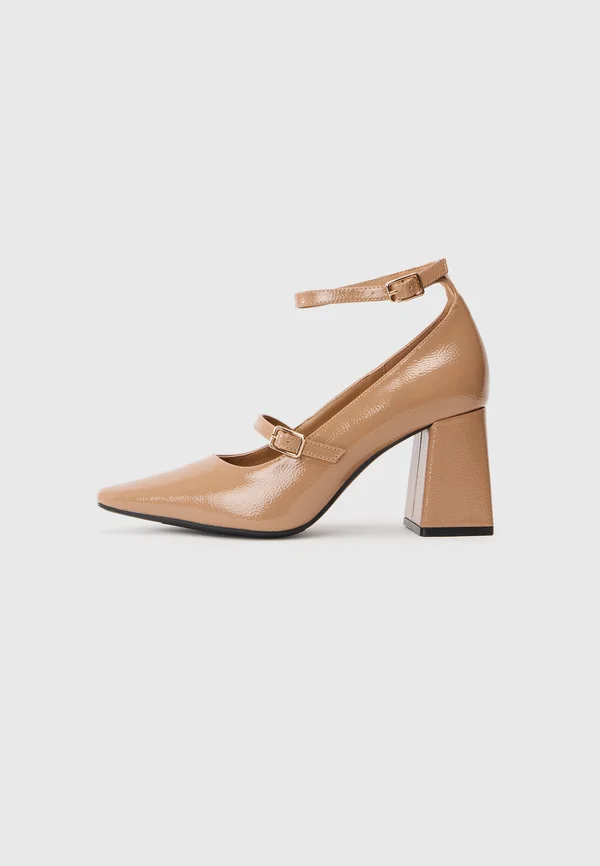 High Heel Pumps - beige