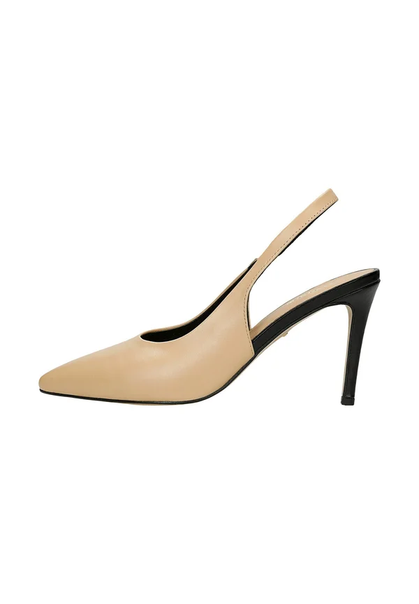 High Heel Pumps - beige