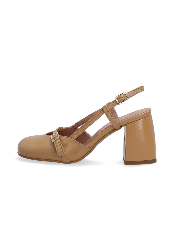 High Heel Pumps - beige