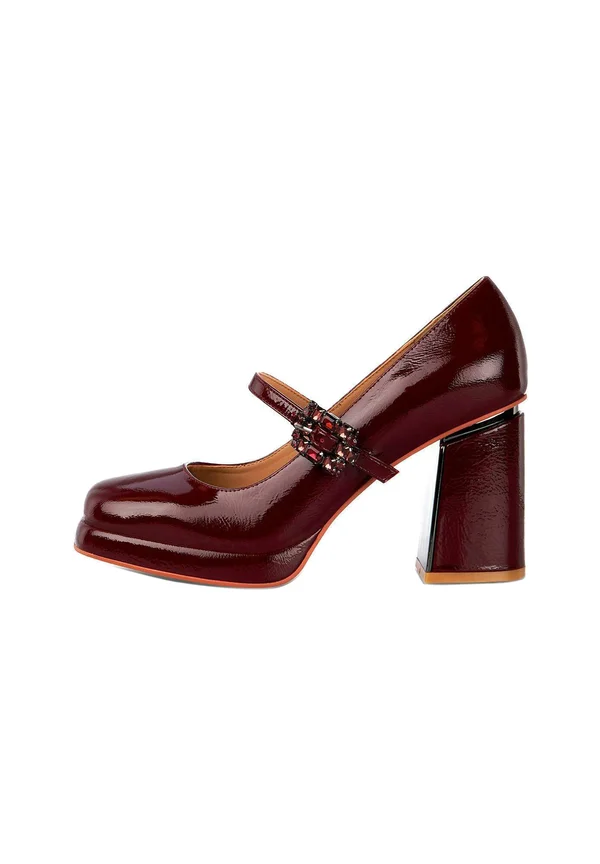 High Heel Pumps - Bordeaux