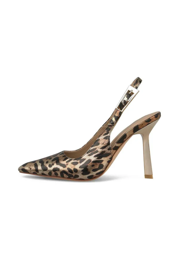 High Heel Pumps - Camel