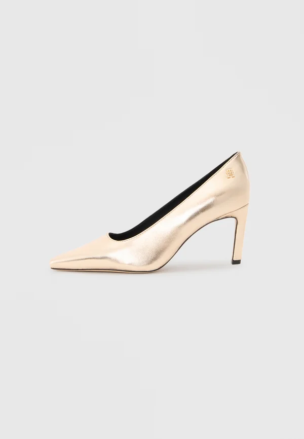 High Heel Pumps - gold-coloured