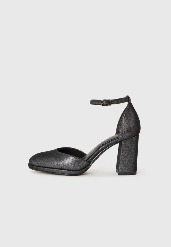 High Heel Pumps - pewter glam