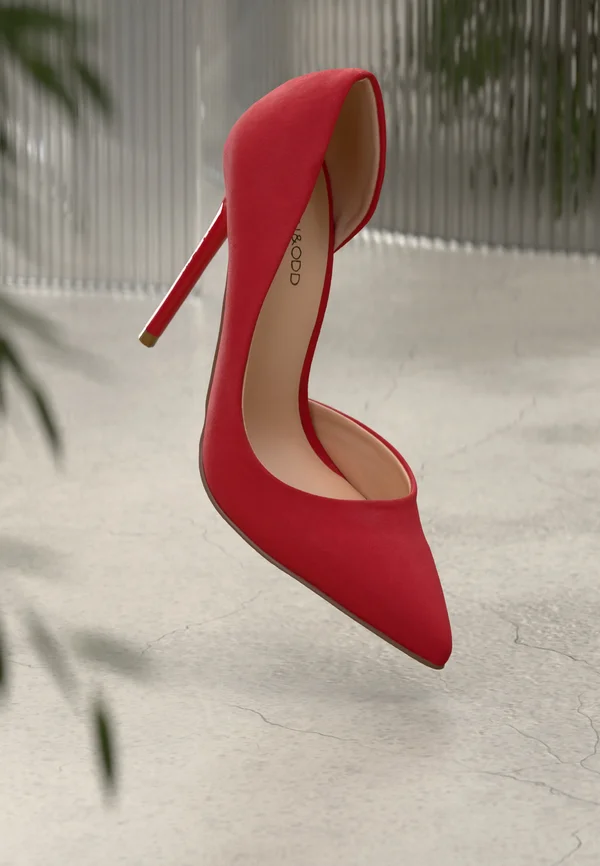 High Heel Pumps - red