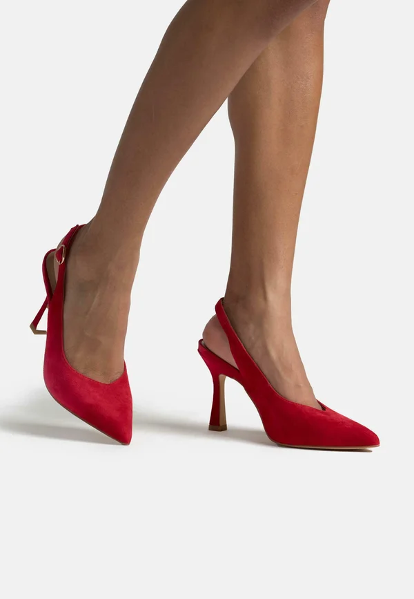 High Heel Pumps - rojo