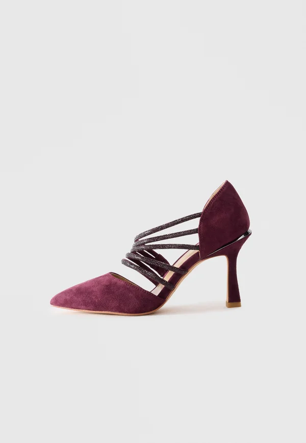 High Heel Pumps - wine