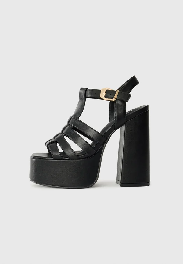 High Heel Sandalette - black