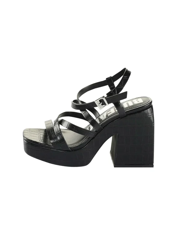 High Heel Sandalette - blackcroco